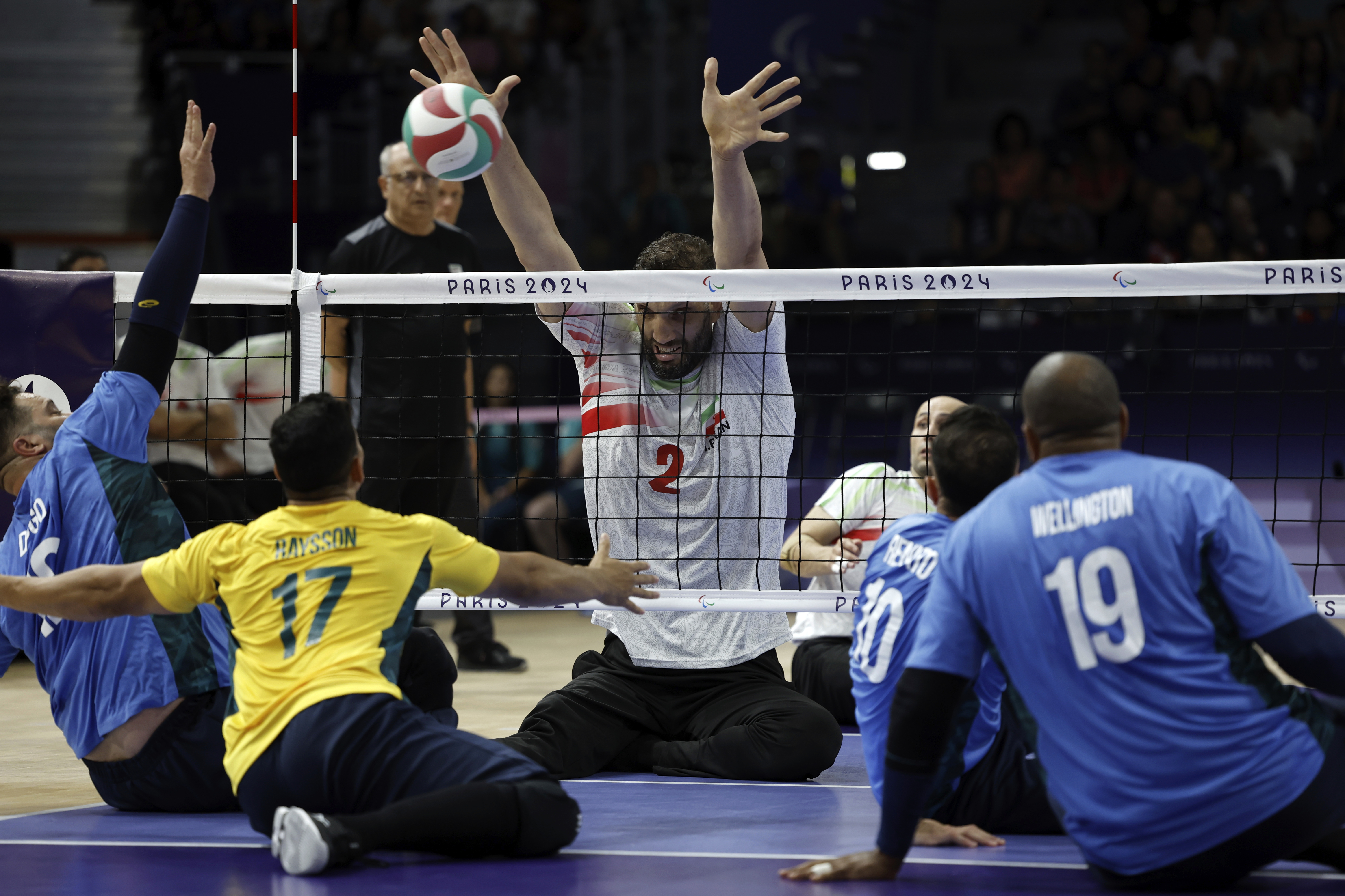 world tallest Para volleyball player