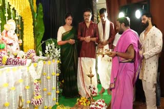 gowri ganesha Festival by 'Ramarasa' film team