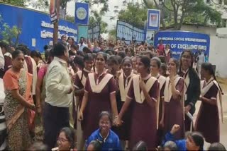 Goulidodi Gurukula Students Protest