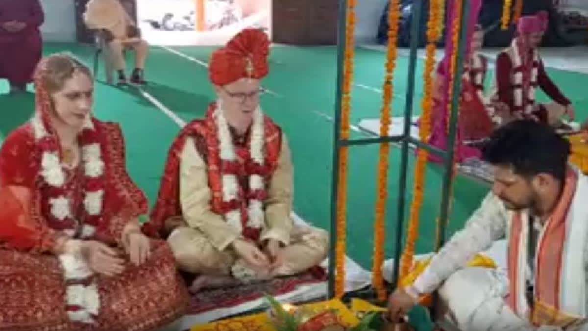 3 Russian couples marry following Hindu customs in Haridwar