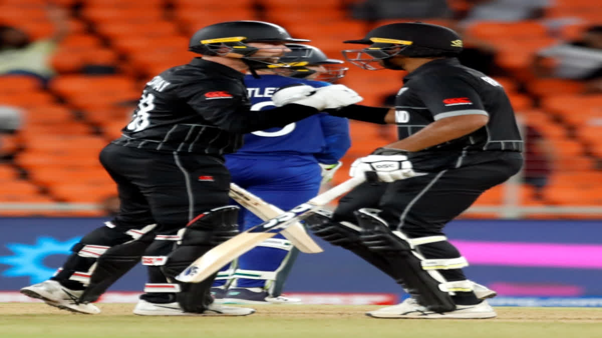 Cricket World Cup 2023: Conway, Ravindra Show As New Zealand Demolish ...