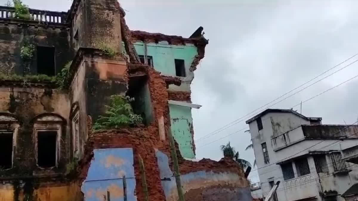 Over 350 year old temple collapses in West Bengal's Rajganj after heavy rain