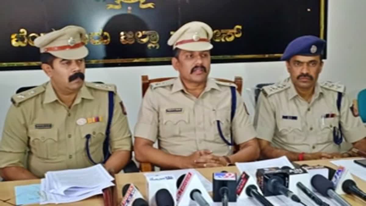 SP Mallikarjuna Baladindi spoke at a press conference.