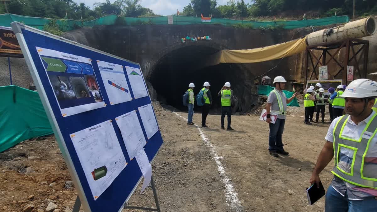 Tunnel Construction in hills of Zaroli : મુંબઈ અમદાવાદ હાઈ સ્પીડ રેલ કોરિડોર માટે ગુજરાતના પહાડમાં બનાવેલ ટનલ નિર્માણનું કાર્ય પૂર્ણ