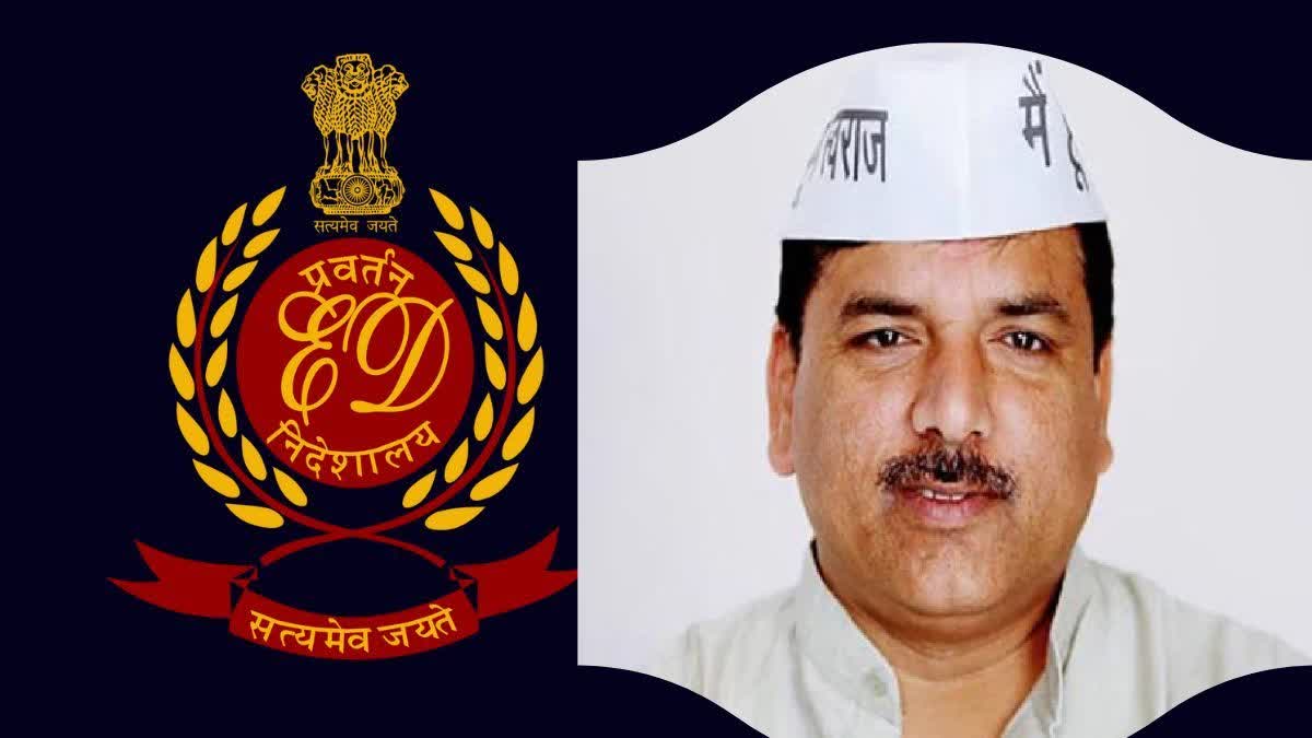 AAP MP Sanjay Singh ED Remand