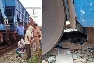 Three coaches including engine of goods train overturned in Sonbhadra