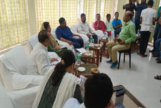 Irrigation Minister Partha Bhowmick at Jalpaiguri