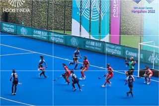 Indian women's hockey side suffered a loss by 0-4 against China in the semi-final of the ongoing Asian Games and their hopes to clinch a gold were crushed as a result.