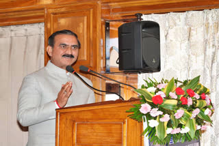 Chief Minister Sukhvinder Singh Sukhu