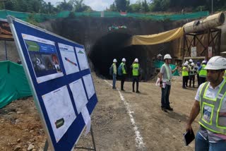 Tunnel Construction in hills of Zaroli : મુંબઈ અમદાવાદ હાઈ સ્પીડ રેલ કોરિડોર માટે ગુજરાતના પહાડમાં બનાવેલ ટનલ નિર્માણનું કાર્ય પૂર્ણ