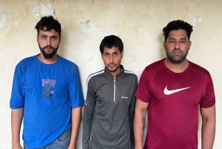 hree arrested for robbing with force in Gurugram