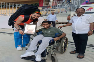 Cricket World Cup 2023: 'Dream come true', says physically challenged fan who met Virat Kohli in Chepauk