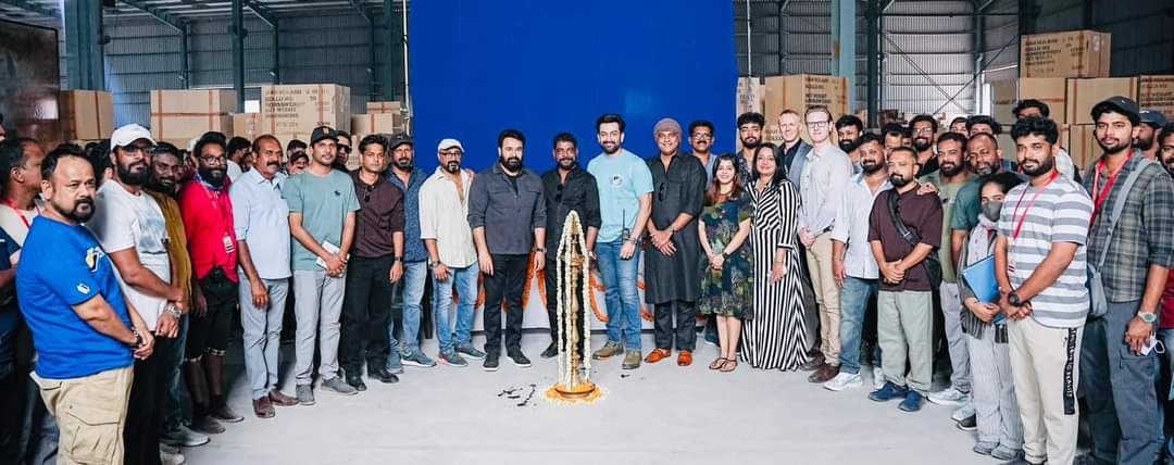 Lucifer 2 shooting starts at Delhi  Mohanlal Prithviraj movie  L2 Empuraan  Mohanlal Prithviraj L2 Empuraan  L2 Empuraan Pooja pictures  L2 Empuraan first schedule  Lucifer  എമ്പുരാന് ഡൽഹിയിൽ തുടക്കം  എല്‍ 2 എമ്പുരാന്‍  എമ്പുരാന്‍  എമ്പുരാന്‍ ചിത്രീകരണം ആരംഭിച്ചു