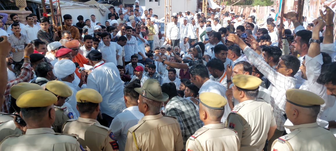 Bishnoi community demonstration