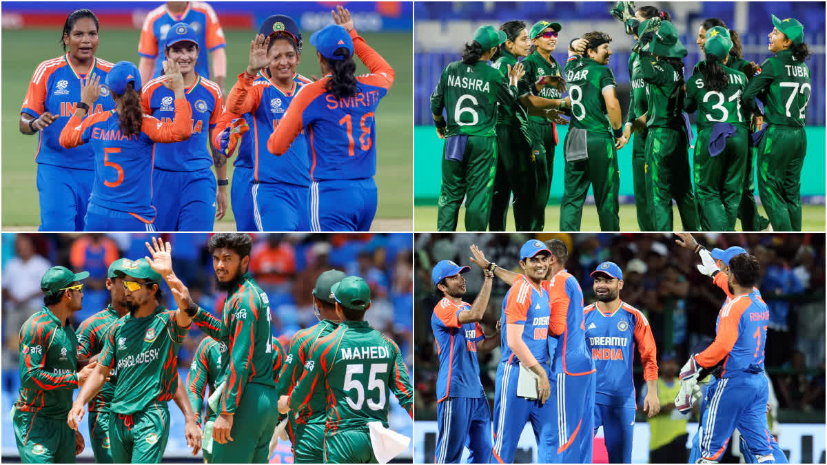 Indian men's and women's cricket teams