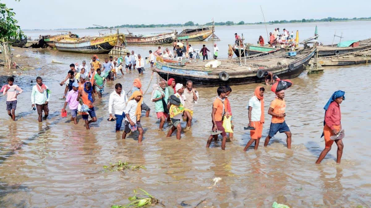 Flood Situation In Bihar Remains Grim, Most Rivers Flowing Above Danger Mark