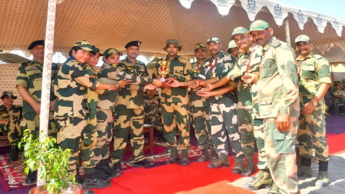 WEAPON SHOOTING COMPETITION,  BSF INTER SECTOR FRONTIER LEVEL