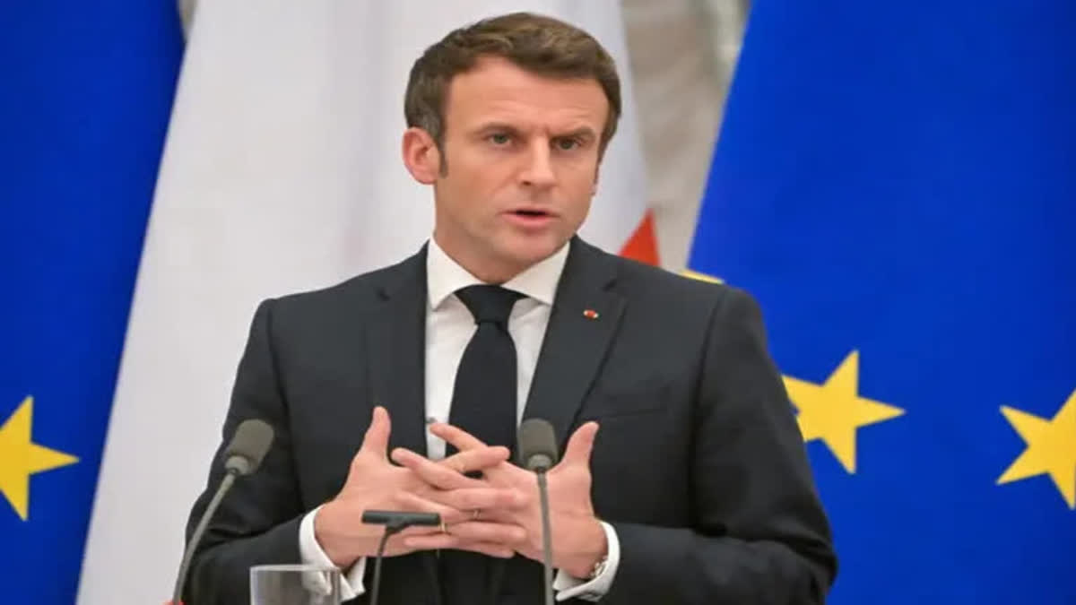 Gaza  French President Macron  isreal  lebanon