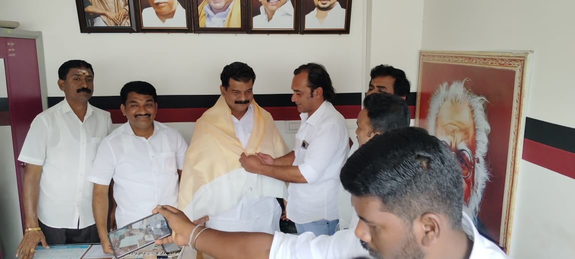 PV ANVAR MLA  PV ANVAR TO DMK  പിവി അൻവർ ഡിഎംകെ  പിവി അൻവര്‍ പാര്‍ട്ടി