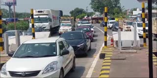 Toll Gate Rush At Keesara Village