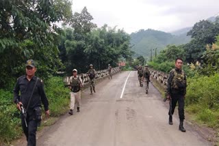 Manipur Security forces conduct search operations