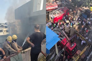 INDORE CLOTHING SHOPS FIRE