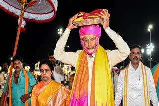 Andhra Pradesh CM N Chandrababu Naidu highlighted improved Laddu prasadam quality at Tirumala, stressed ingredient purity, and advocated for increased forest cover in the region.