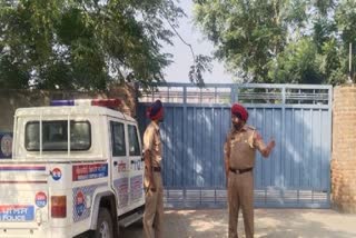 Ludhiana Police outside school for investigation