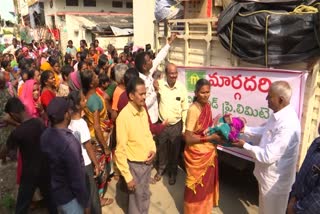 MUNNERU FLOOD VICTIMS IN KHAMMAM