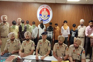 Barnala police arrested members of fighting group and gang of thieves in different cases