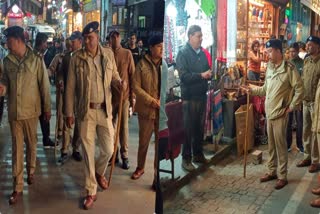 flag march taken out in Mussoorie