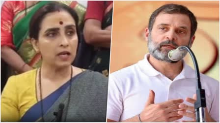 Chitra Wagh targets Rahul Gandhi and opposition leaders over chandrapur korpana minor girl sexual assault case