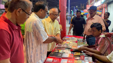 CPIM Book Stall in Durga Puja