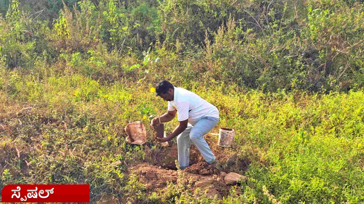 ಪರಿಸರ ಪ್ರೇಮಿ ಫಕ್ಕೀರೇಶ ಹುರುಳಿಕೊಪ್ಪಿ