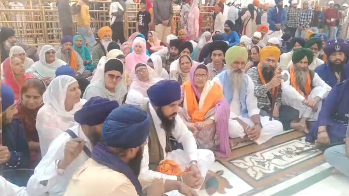 Bhai Amritpal Singh's Family Organized Akhand Path Sahib at Sri Akal Takht Sahib