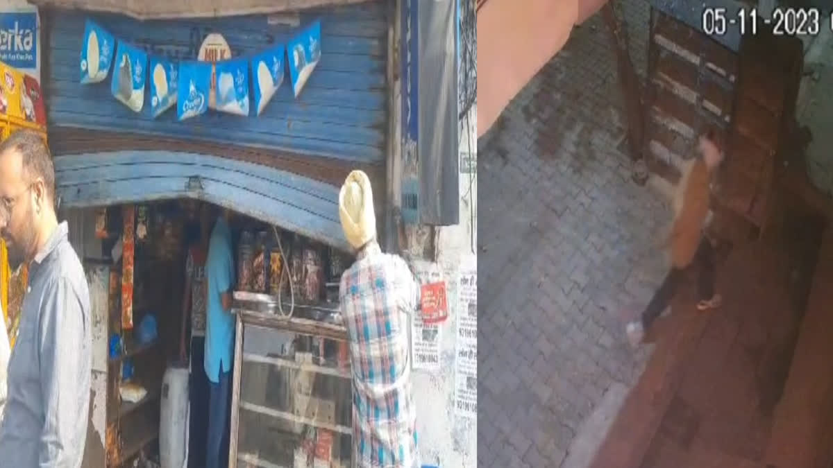 Thieves targeted shops in Taran Taran, stole lakhs by breaking the shutters