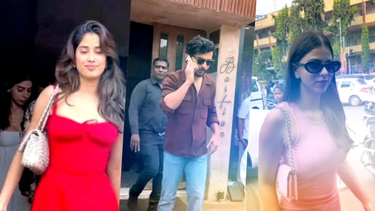 Watch: Janhvi Kapoor, rumoured beau Shikhar Pahariya takes Khushi Kapoor out for birthday lunch; Suhana Khan joins the trio