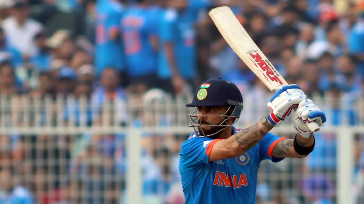 virat kohli equals sachin tendulkar in odi century  virat kohli  sachin tendulkar  Cricket World Cup 2023  India vs South Africa  Virat Kohli ODI Century  Virat Kohli ODI Century  വിരാട് കോലി  സച്ചിന്‍ ടെണ്ടുല്‍ക്കര്‍  ഏകദിന ലോകകപ്പ് 2023  ഇന്ത്യ vs ദക്ഷിണാഫ്രിക്ക