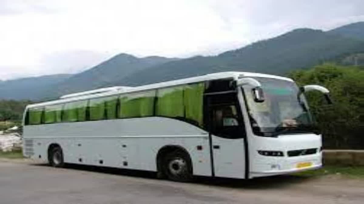 हिमाचल में वोल्वो बसों पर 640 लाख का जुर्माना