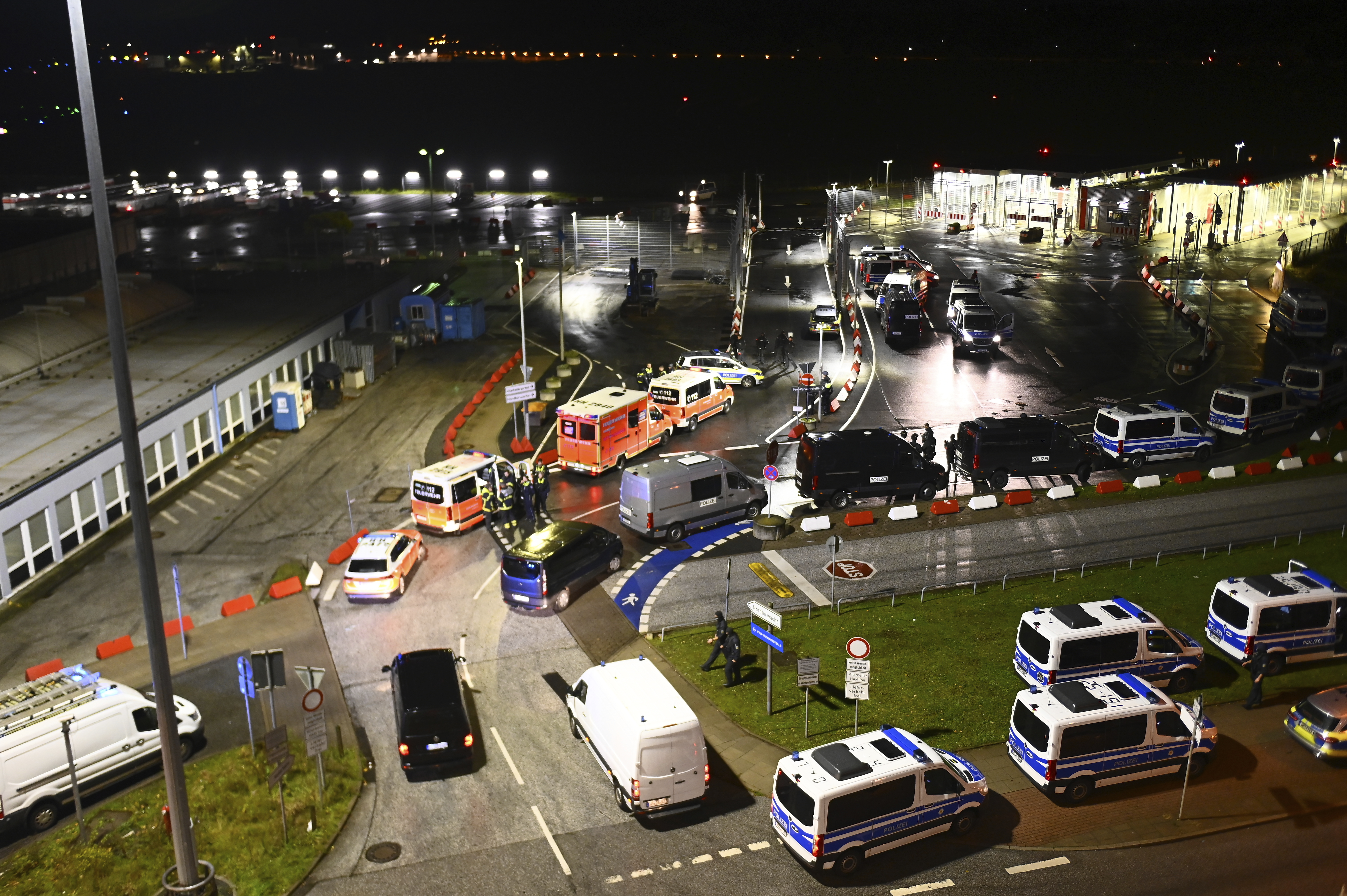 Germany Hamburg Airport halts flights after armed man opens fire