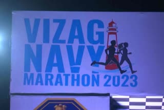 Navy Marathon at RK Beach Visakhapatnam