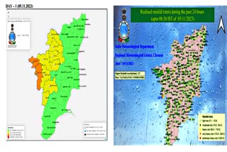 வடகிழக்கு பருவமழை காலத்தில் தமிழகத்தில் இதுவரையிலான மழைப்பதிவு