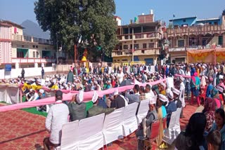 Demonstration of employees in Srinagar