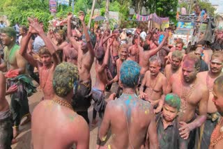 Ayyappa Swamy Koti Bilwarchana in Tuni