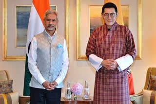 Jaishankar with Bhutan King
