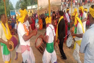 Dahre Sohrai organized by Kudmi tribe society in Bagodar of Giridih