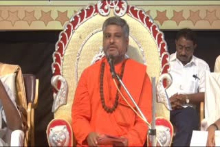 Etv Bharatprasannananda-swamiji-reaction-on-satish-jarakiholi