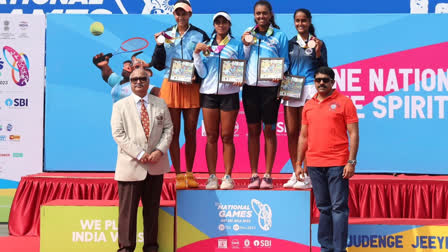 Palak Gulia of Haryana, Rutuja Bhosle of Maharashtra and Angad Vir Bajwa of Punjab excelled in the National Games on Sunday.