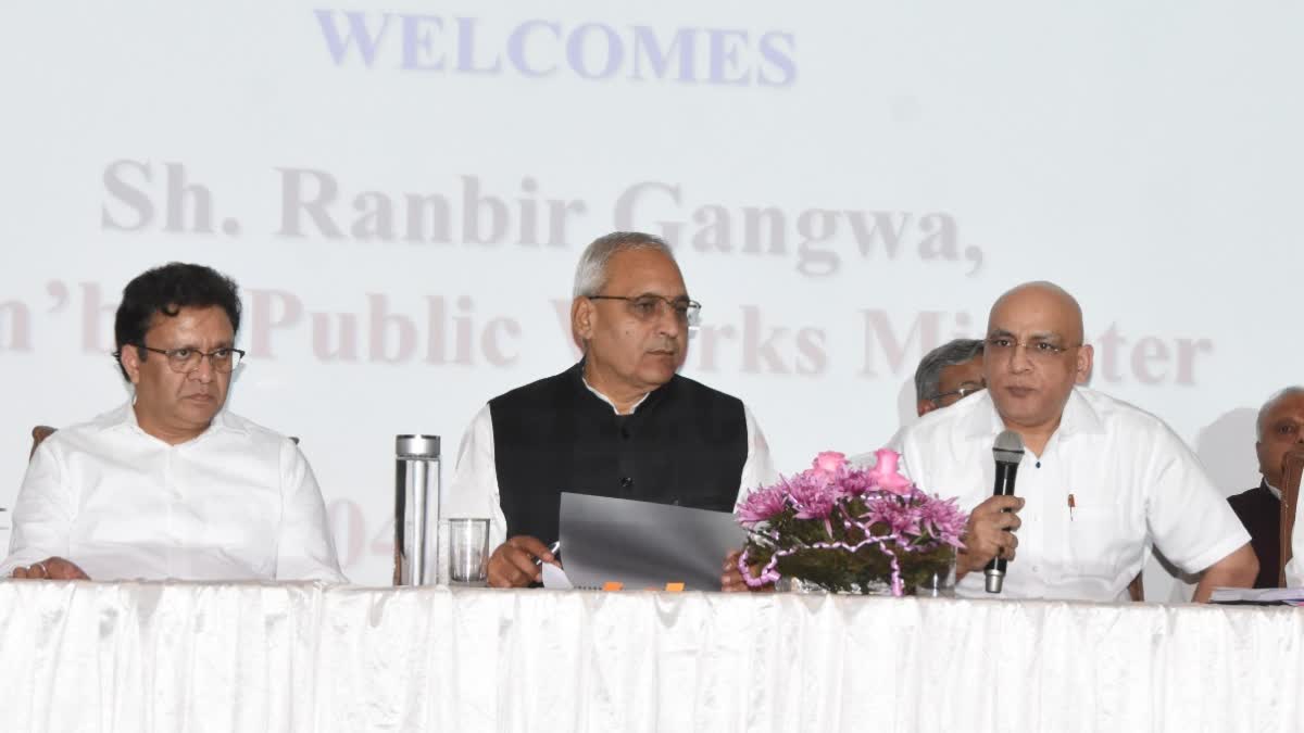 PWD Minister Ranbir Gangwa