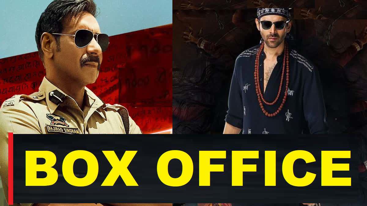 singham again vs bhool bhulaiyaa 3 box office collection day 4